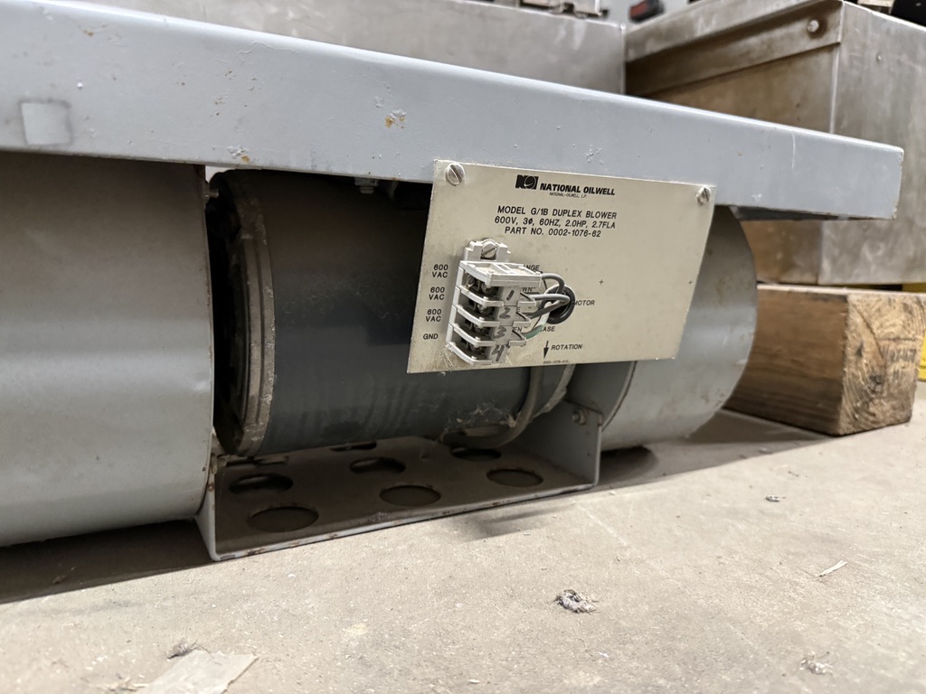 National Oilwell G/1B Duplex Blower P/N 0002-1076-62